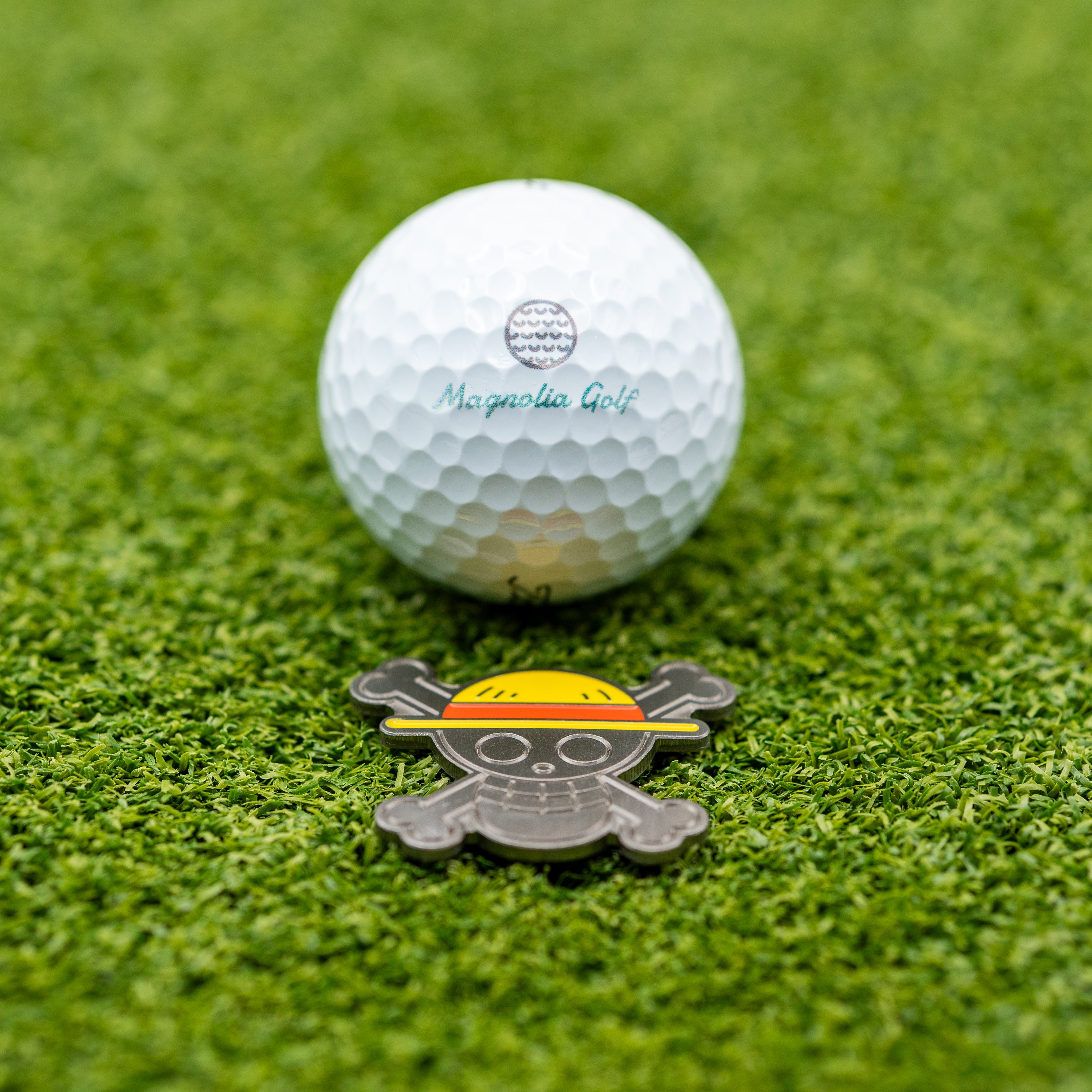 Straw Hat Ball Marker