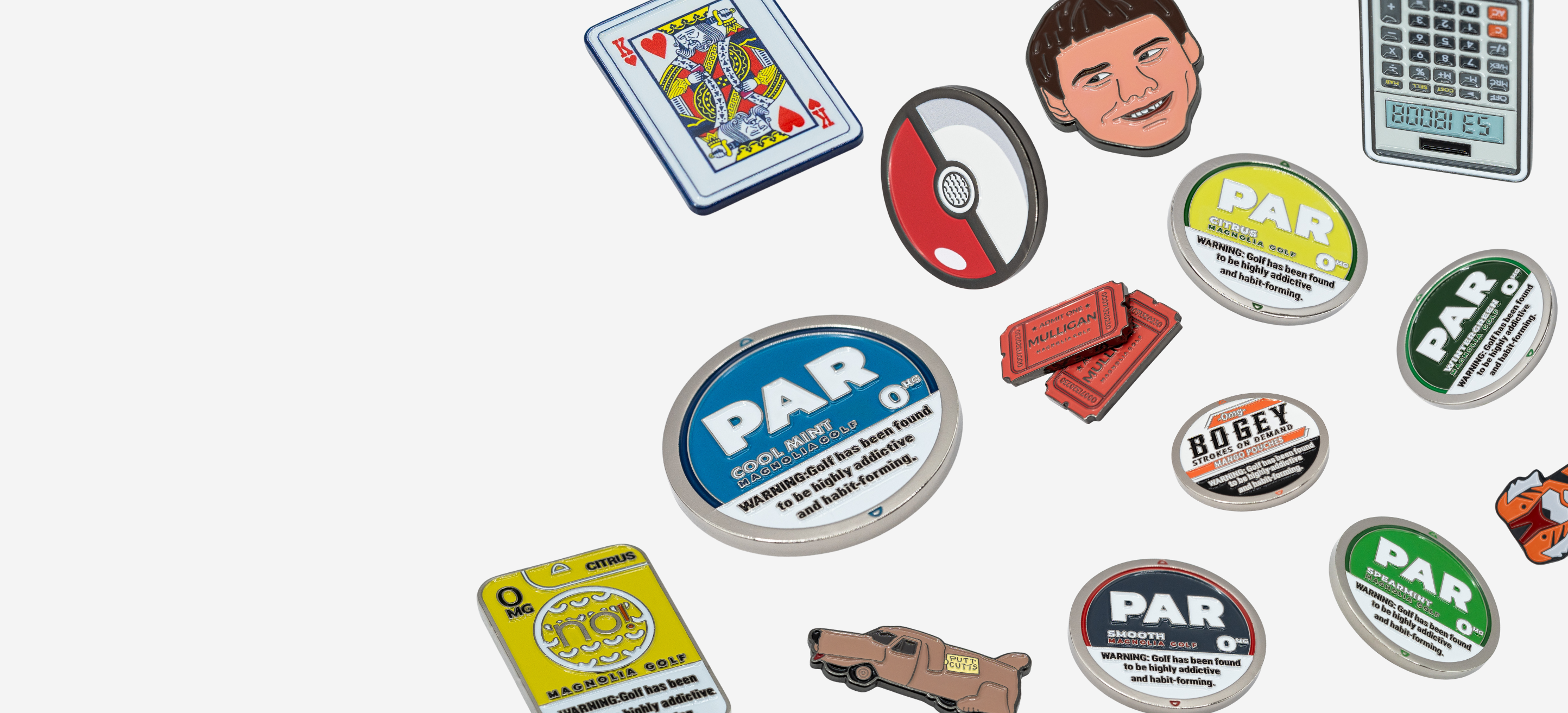 Happy Gilmore Cracker Ball Marker Happy Gilmore Cracker Ball Marker